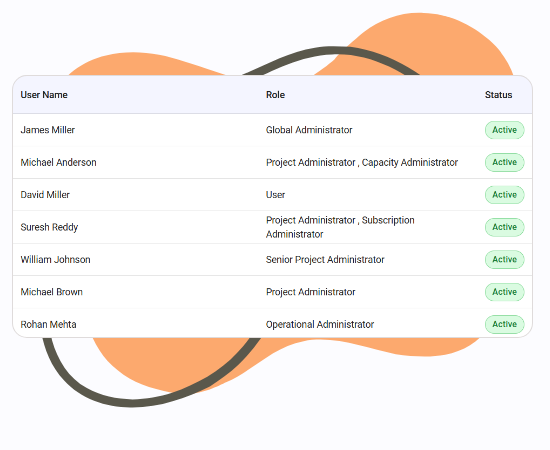 Application Roles in Project Essential